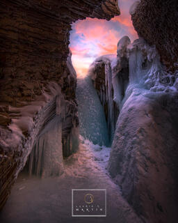 Canada Winter Ice Caves