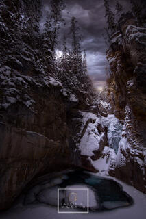 Canadian Winter Falls
