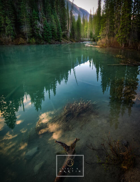 Canada Reflections print