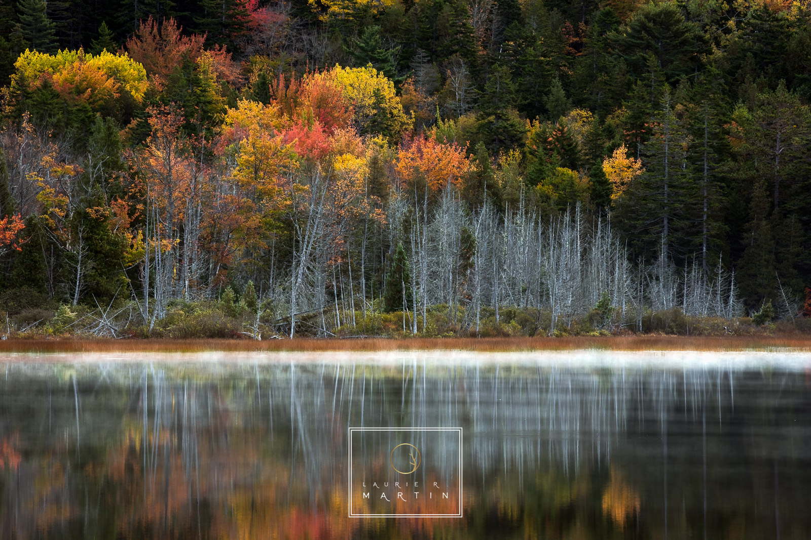 Fall on Acadia National Park Lakes